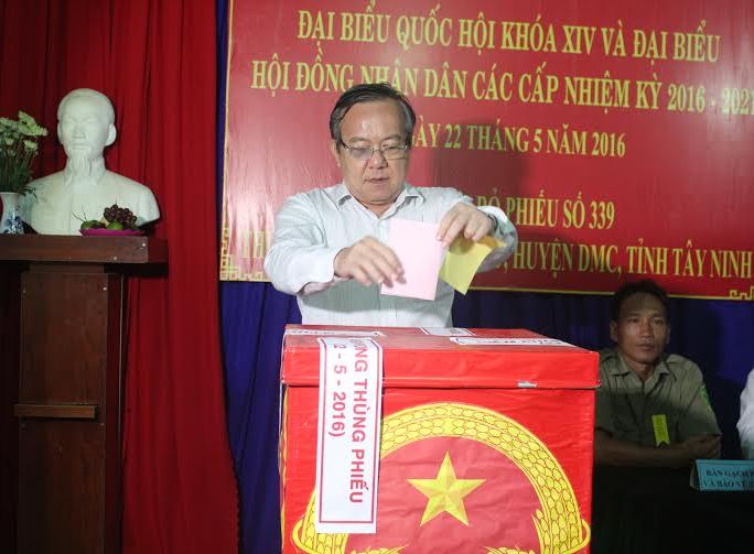 Tây Ninh: Đã có trên 97% cử tri đi bầu đại biểu Quốc hội và HĐND các cấp 